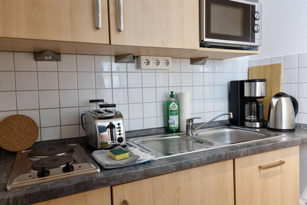 Neu Whng. Zentrum Ruhig Best Place Netflix Garage Gießen Esterno foto